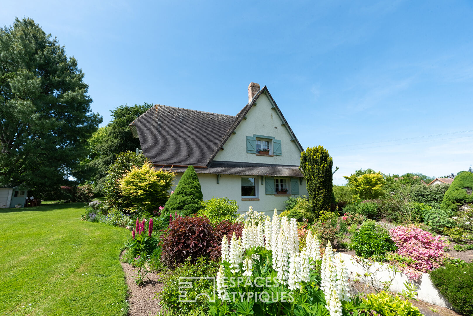 Maison bourgeoise au coeur d’un parc arboré