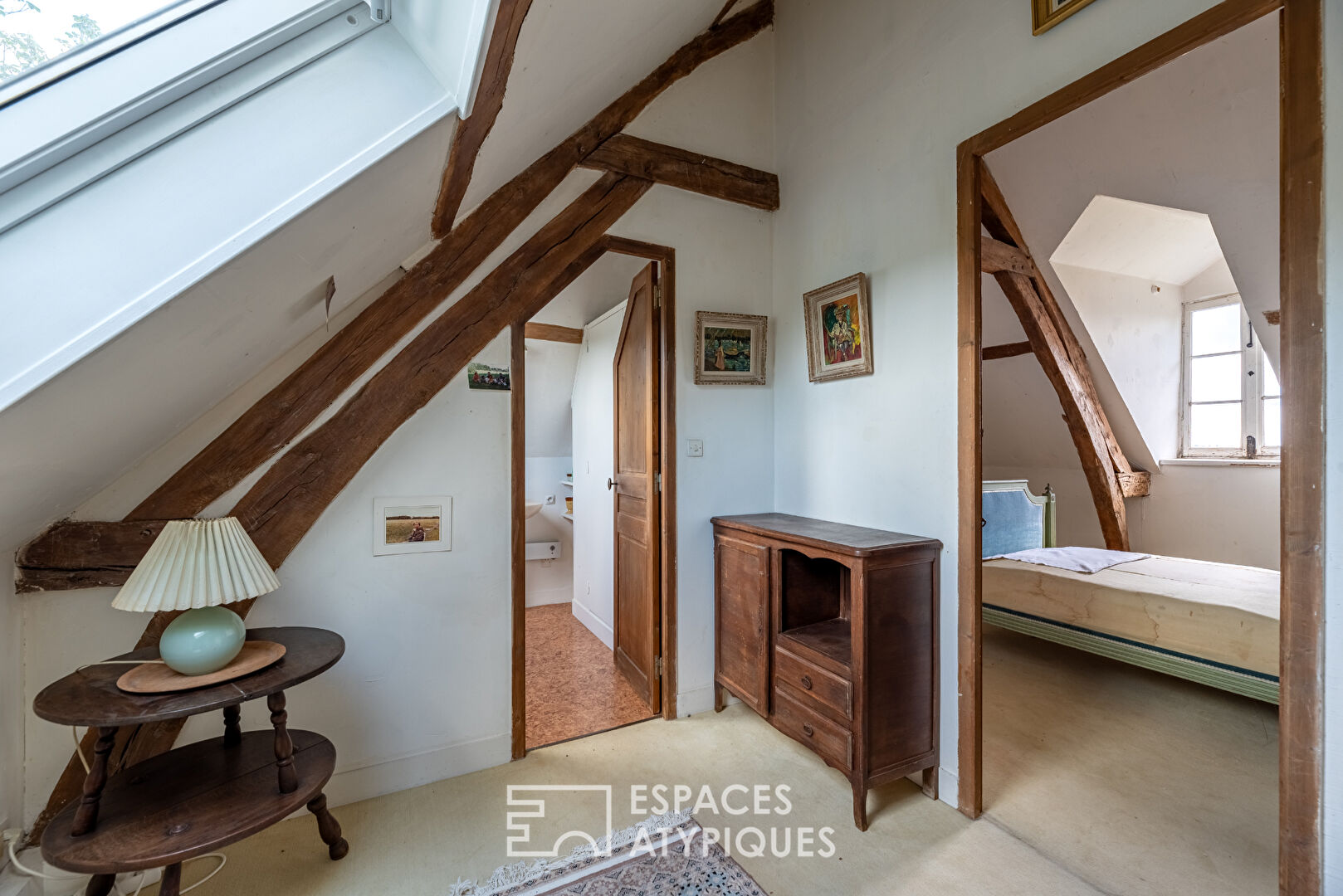 Maison de maître dans un parc arboré