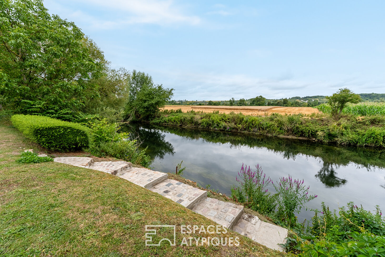 Charming stone house by the river