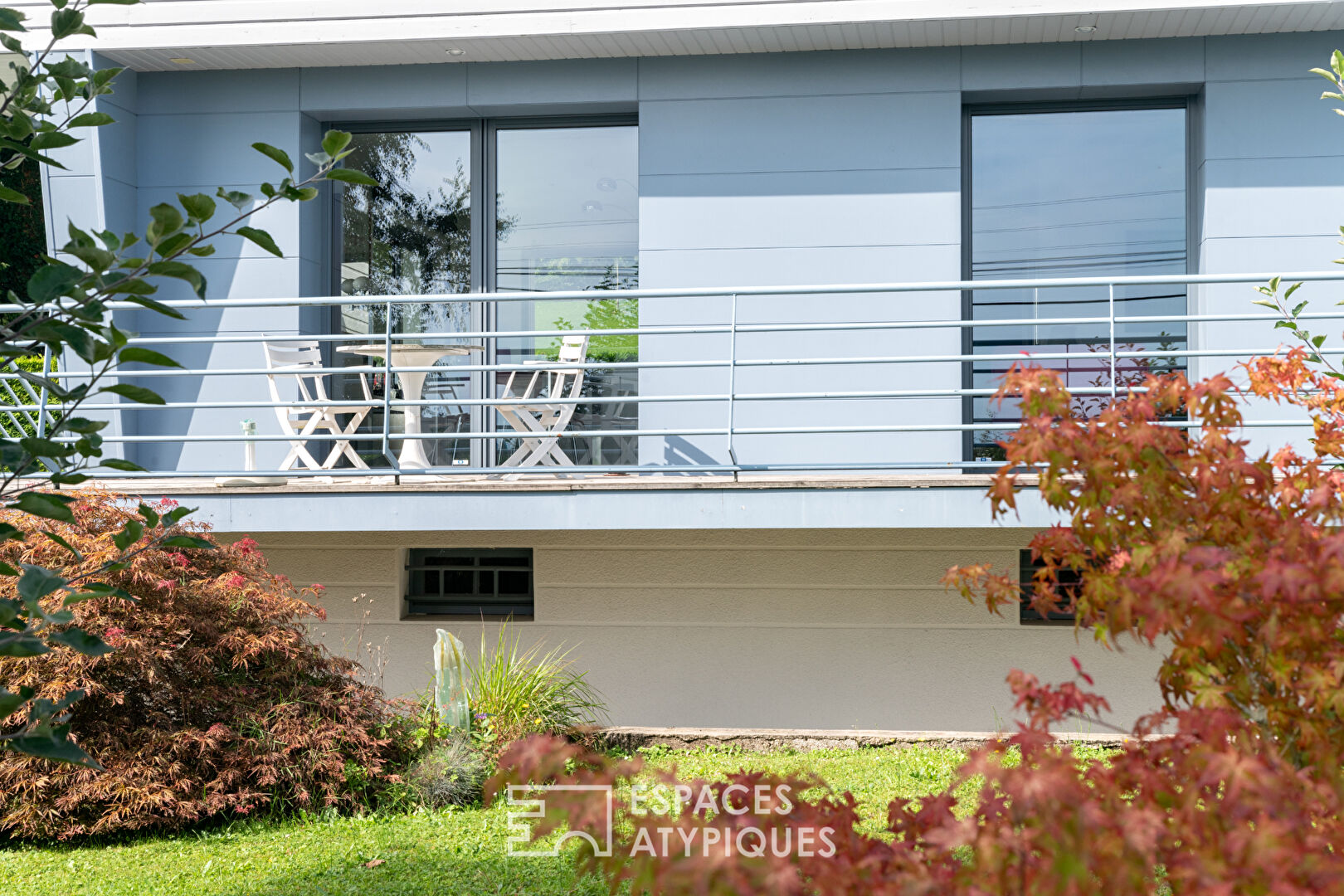 Maison d’architecte face à la Seine