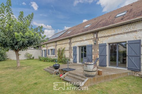 Old renovated 19th century barn