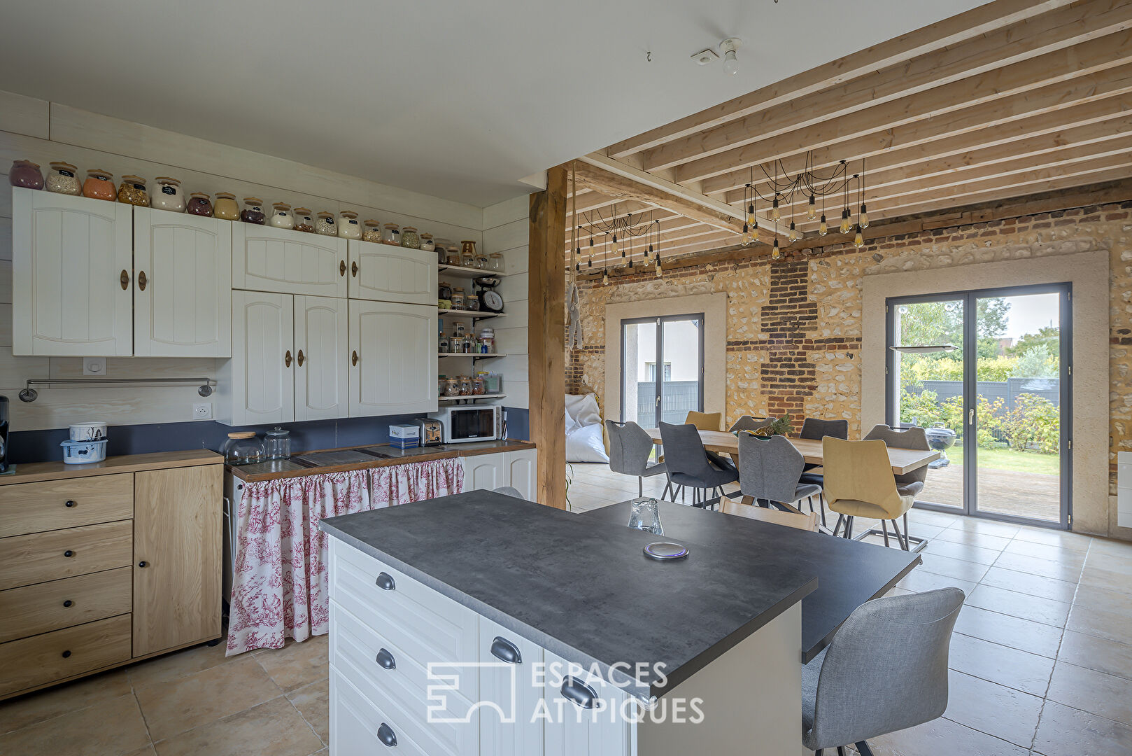 Old renovated 19th century barn