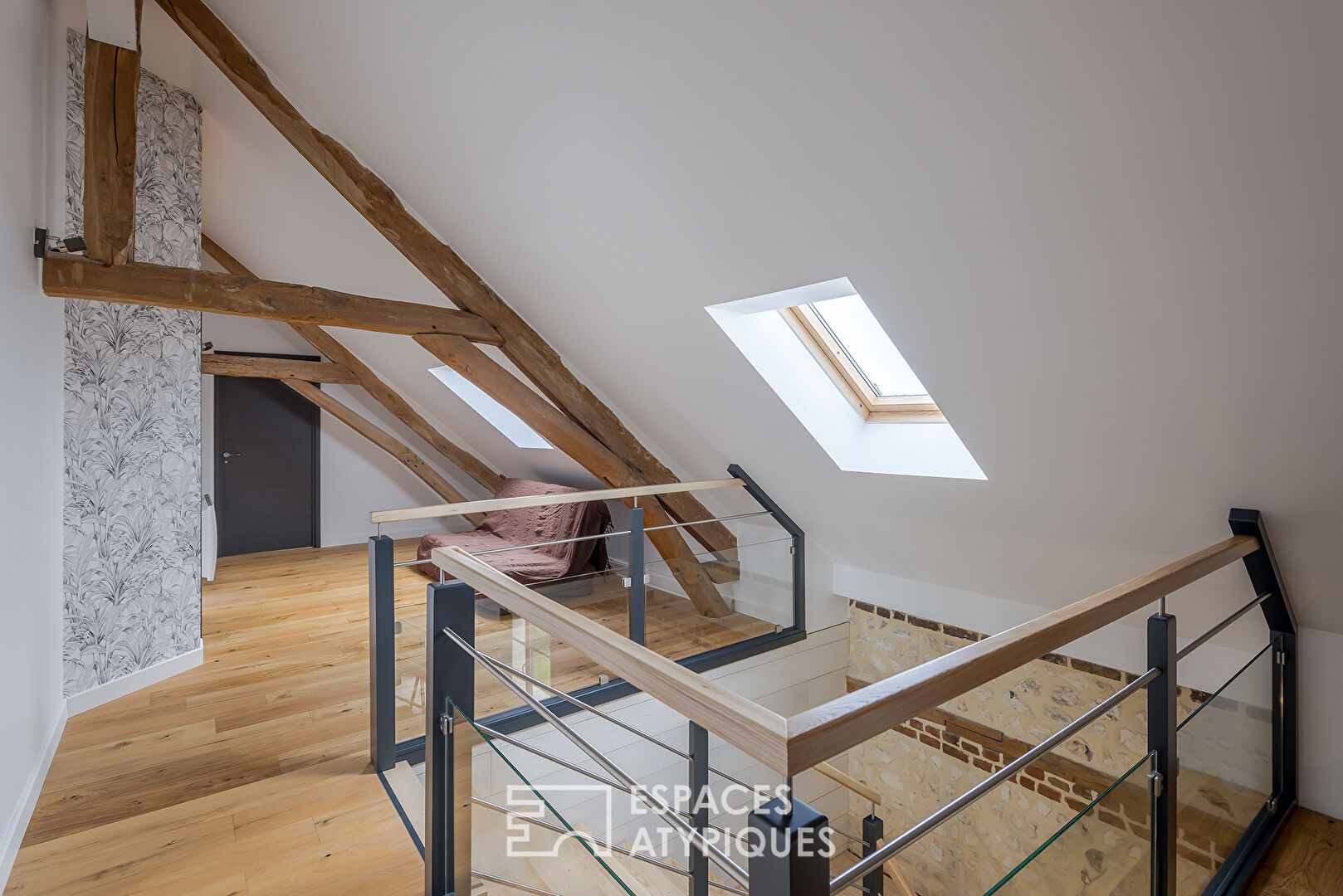Old renovated 19th century barn