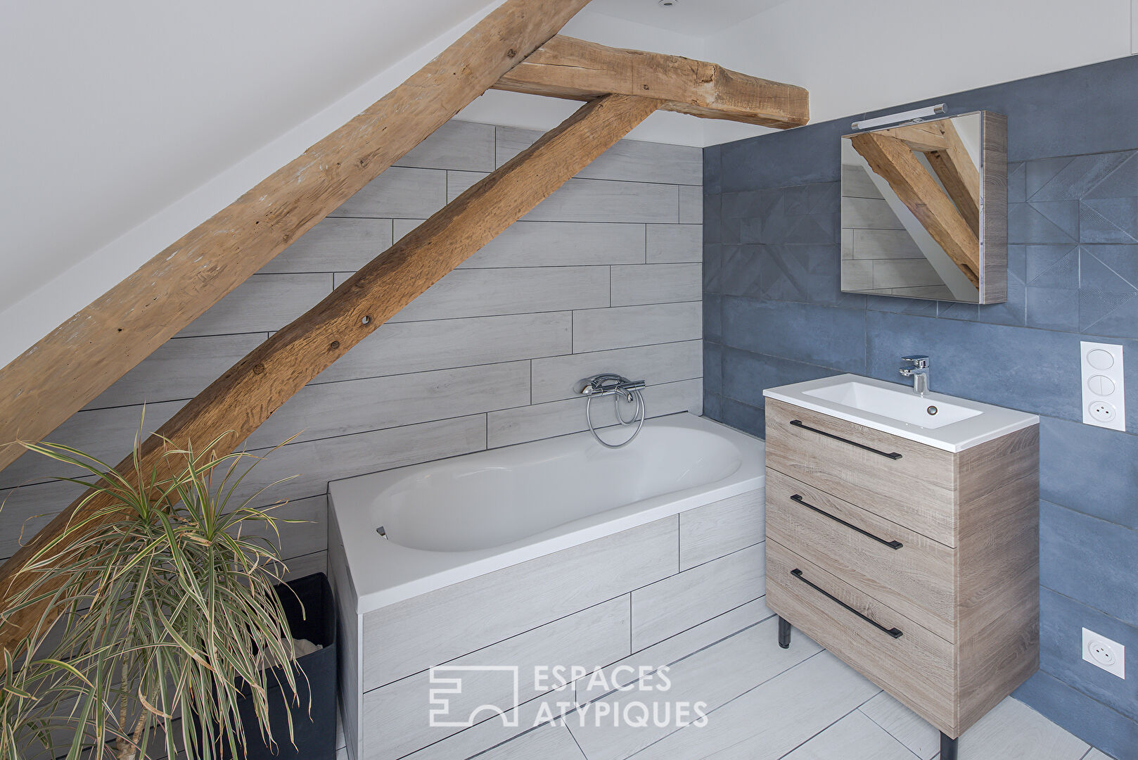 Old renovated 19th century barn