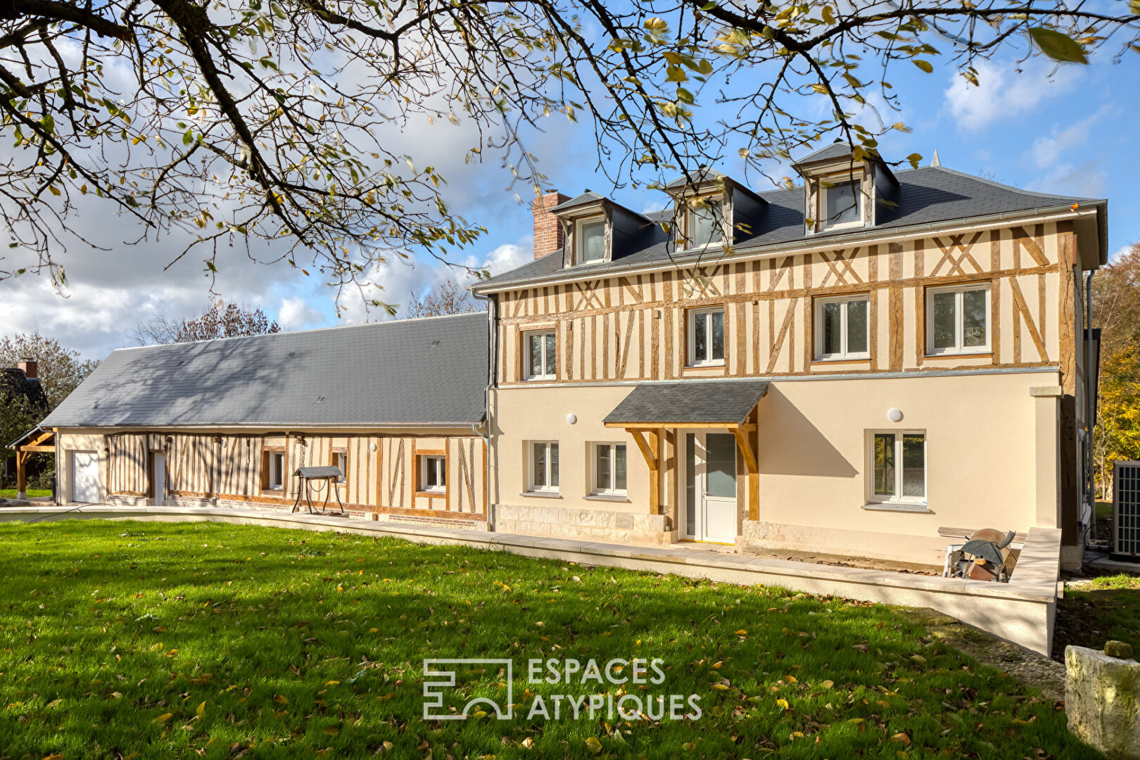 Maison normande rénovée dans un parc de 2 hectares