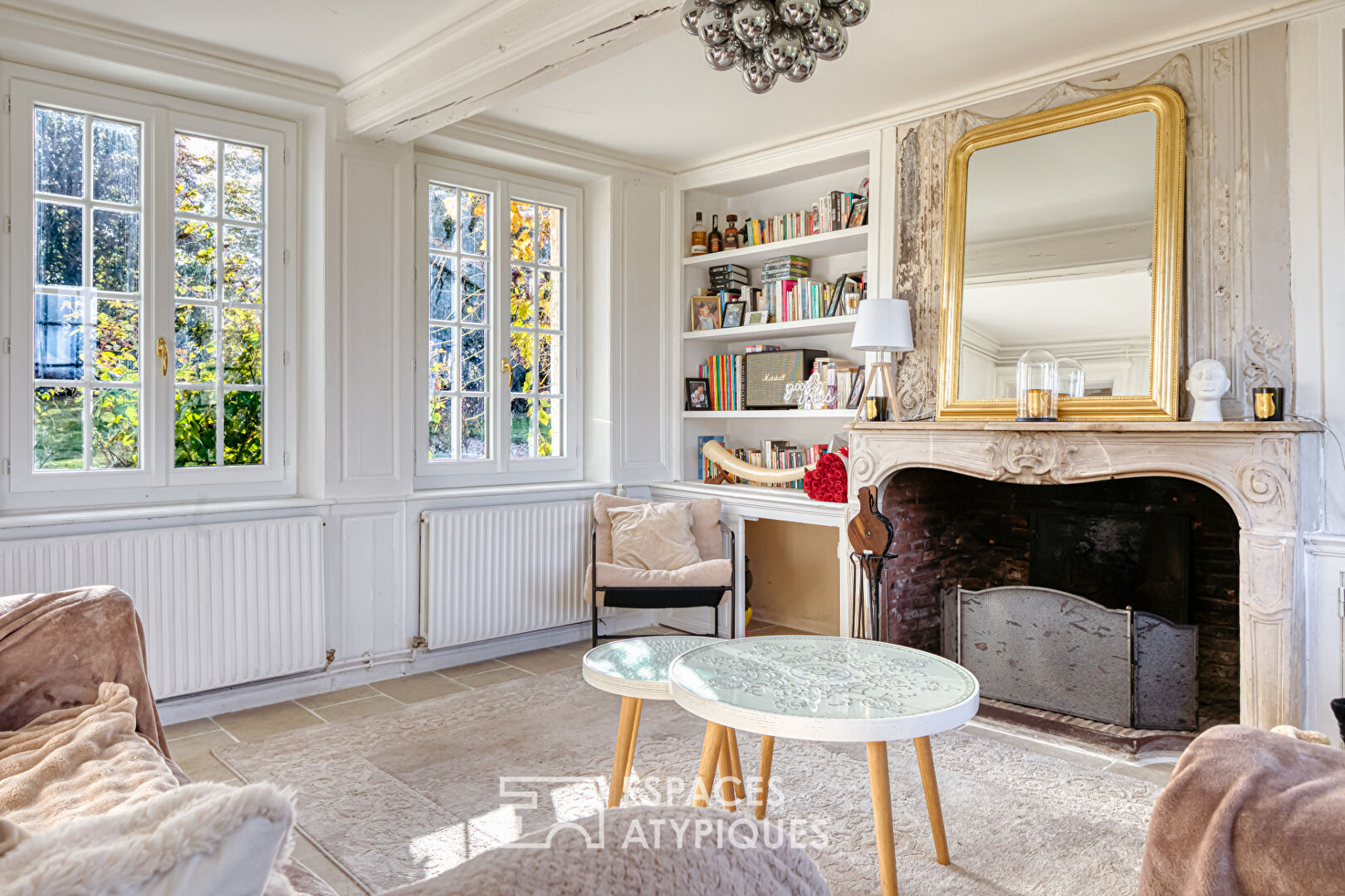 Manoir normand dans son parc privé