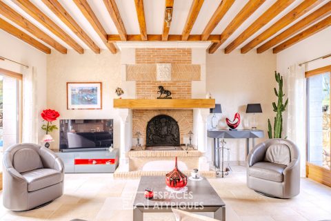 Maison normande contemporaine avec maison d’amis dans la vallée de l’Eure