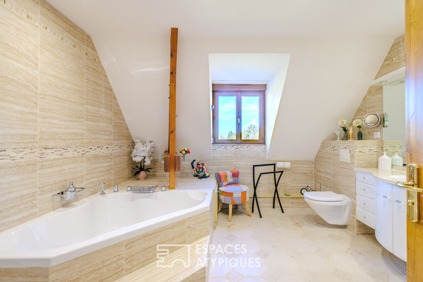 Maison normande contemporaine avec maison d’amis dans la vallée de l’Eure