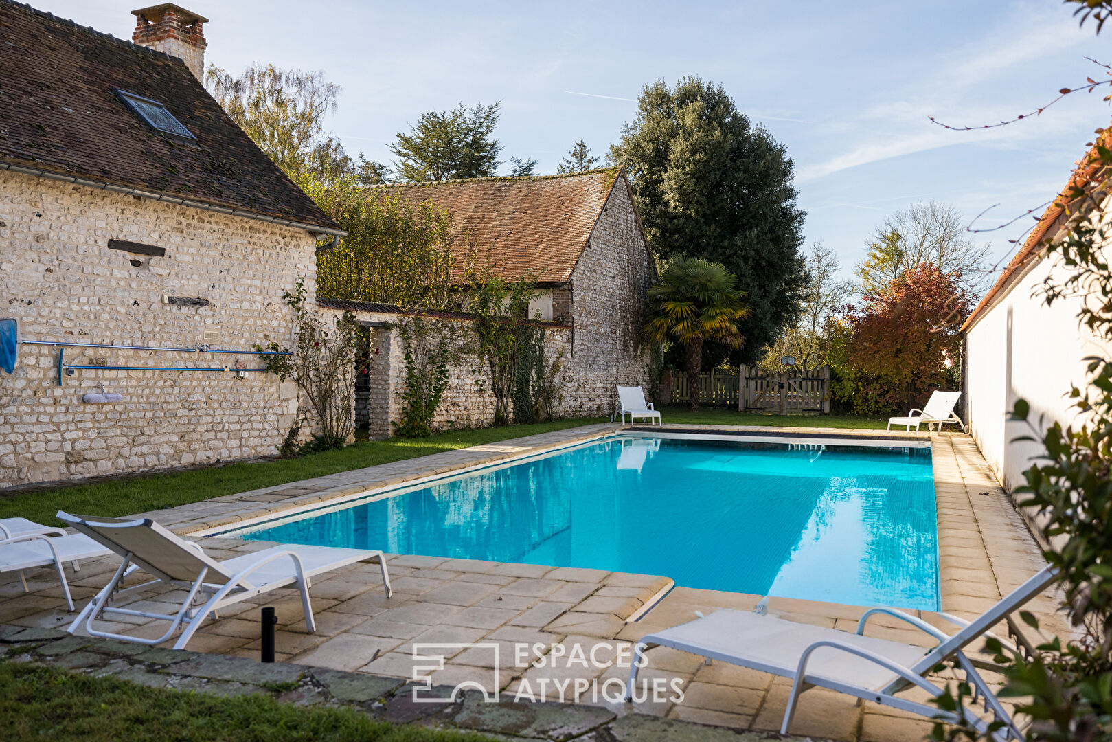 Elégante propriété du XVIIIe siècle avec piscine