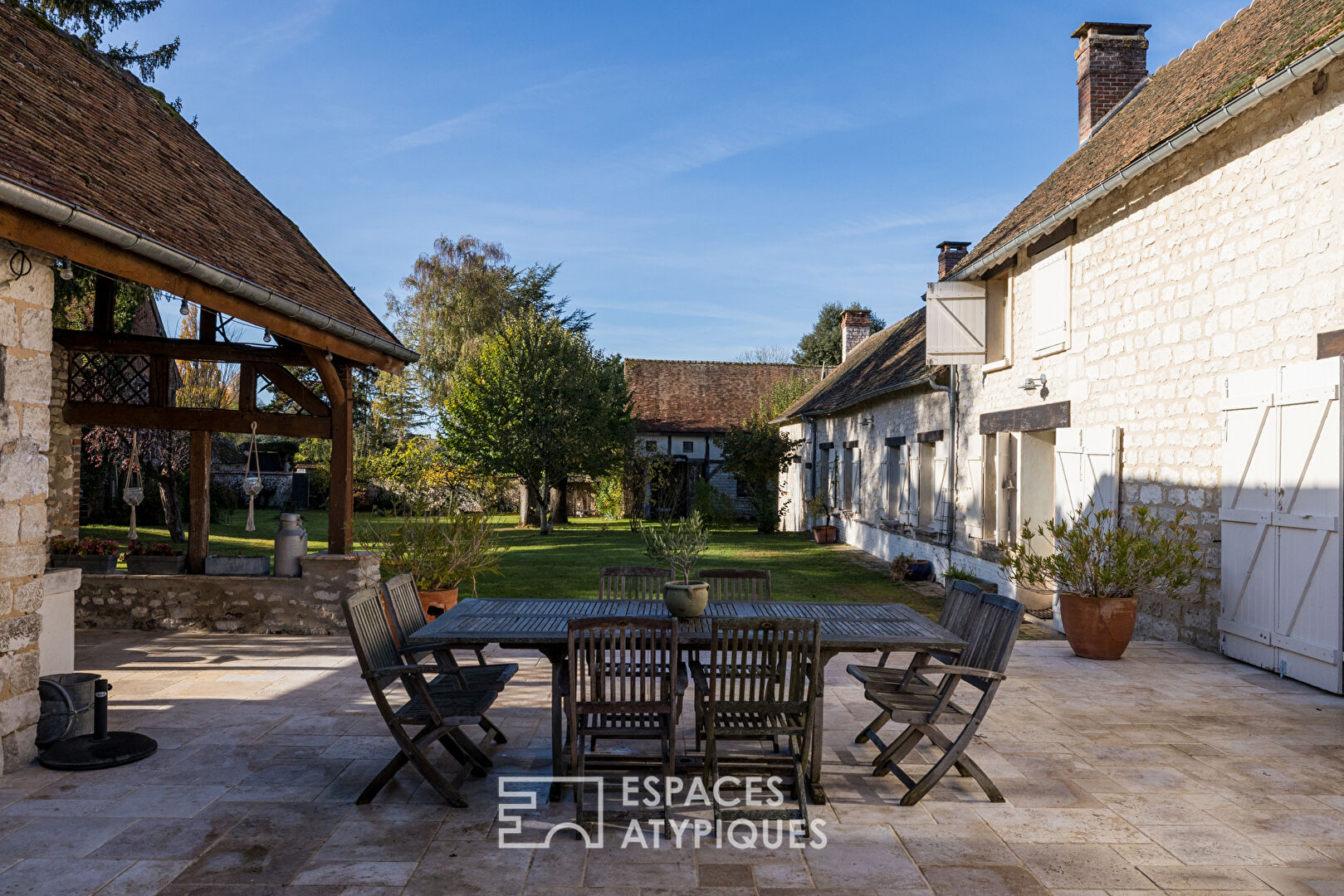 Elégante propriété du XVIIIe siècle avec piscine