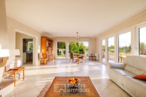 Character house with panoramic view