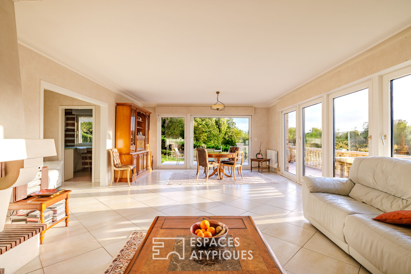 Character house with panoramic view