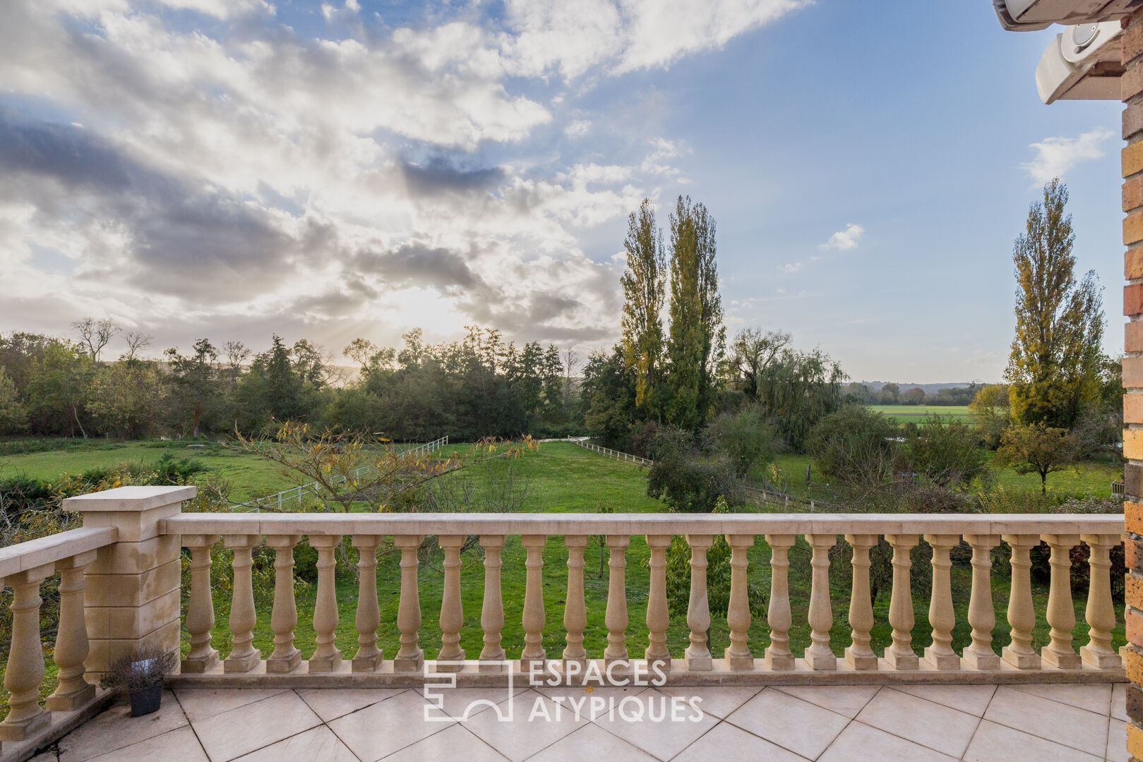 Character house with panoramic view