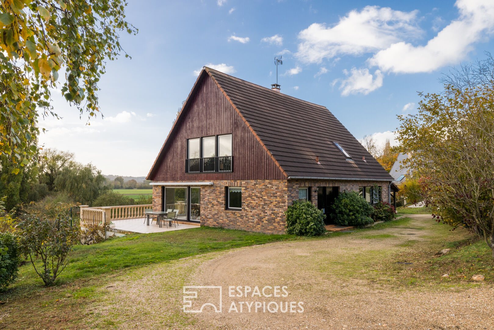 Character house with panoramic view