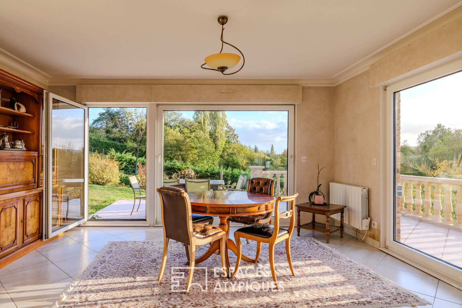 Character house with panoramic view