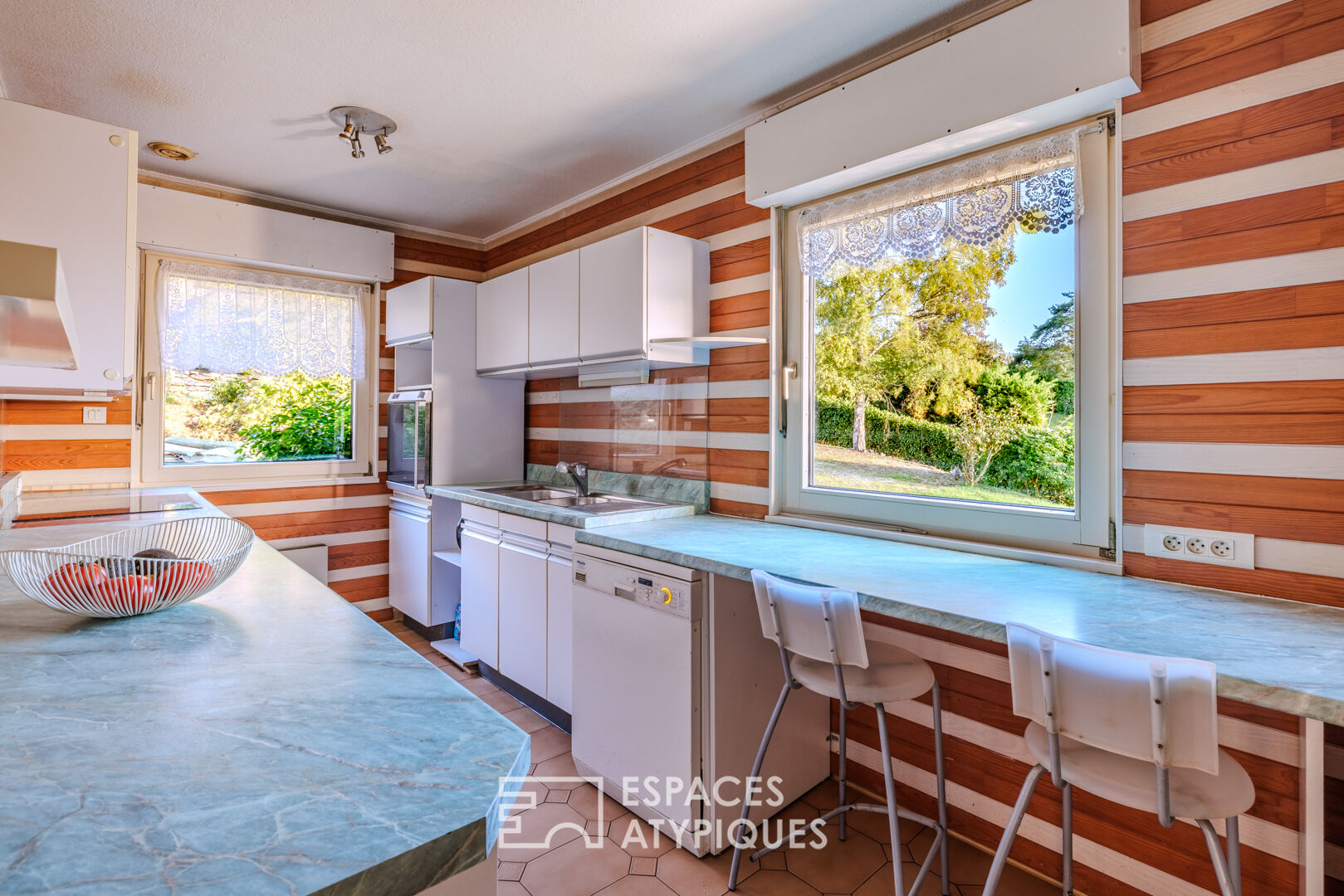 Character house with panoramic view