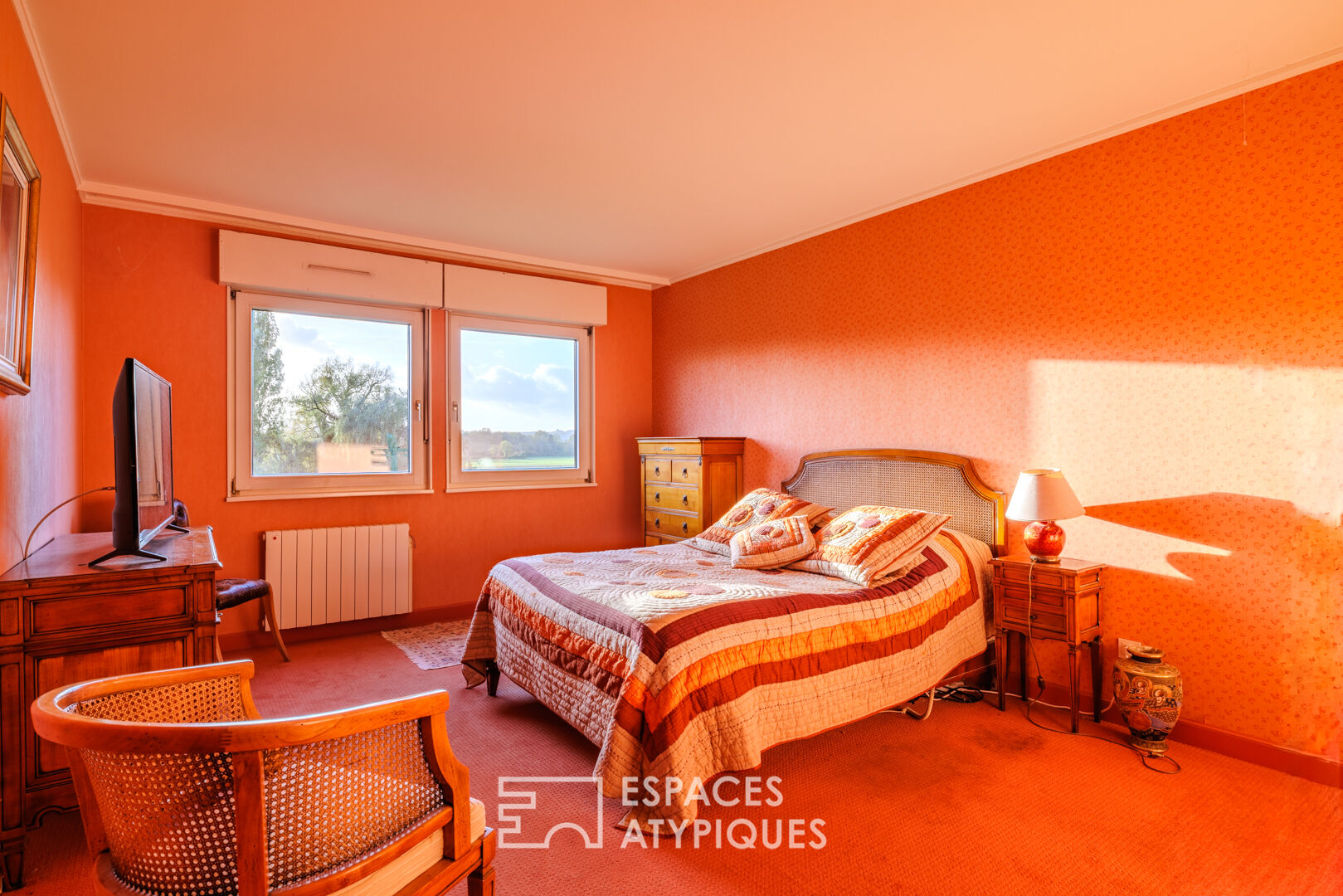 Character house with panoramic view