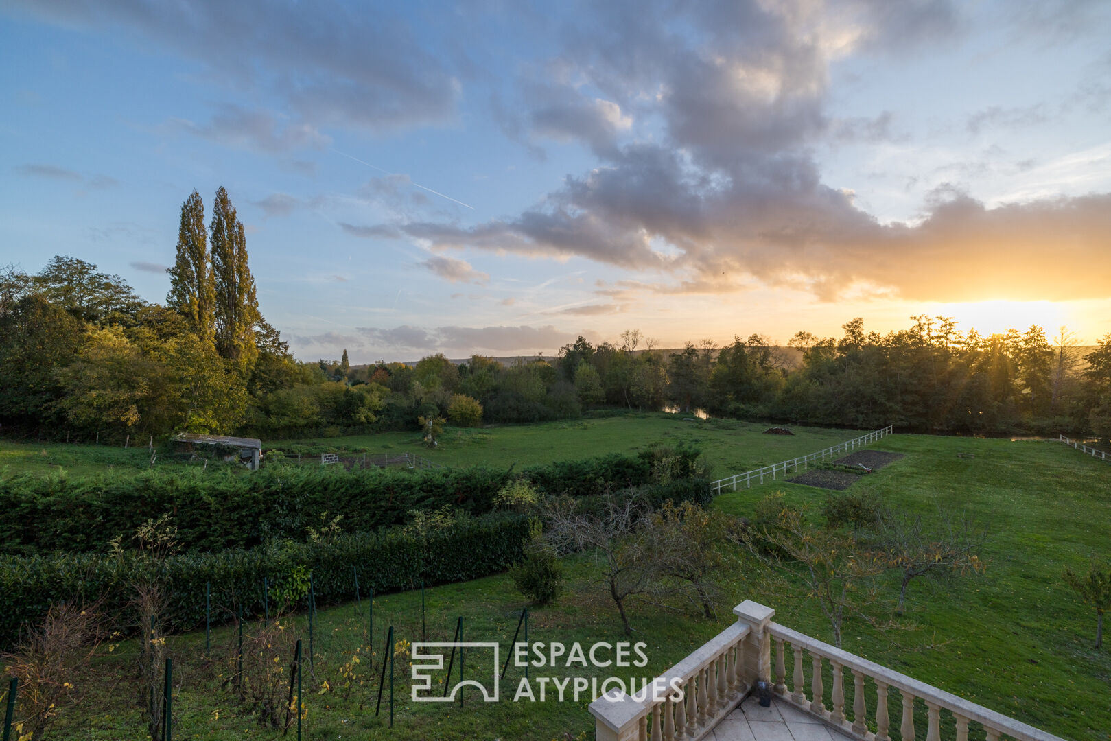 Character house with panoramic view