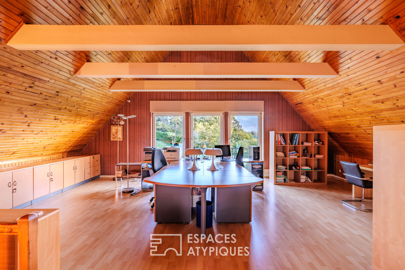 Character house with panoramic view