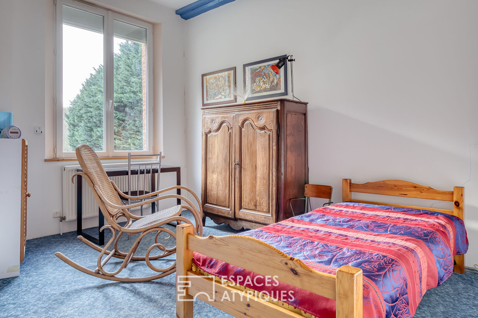 Ancien moulin sur un île privée avec piscine intérieure