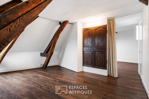 Triplex de charme sous les toits du centre ville d&rsquo;Evreux
