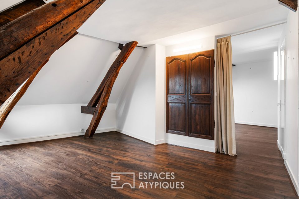 Triplex de charme sous les toits du centre ville d'Evreux