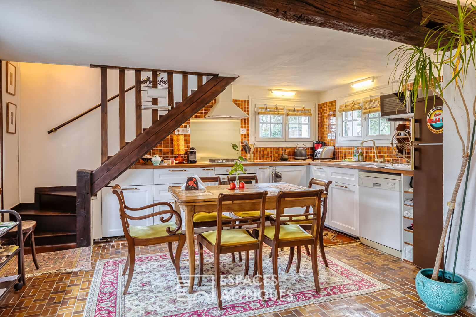 Longère de charme au coeur d&rsquo;un verger bucolique