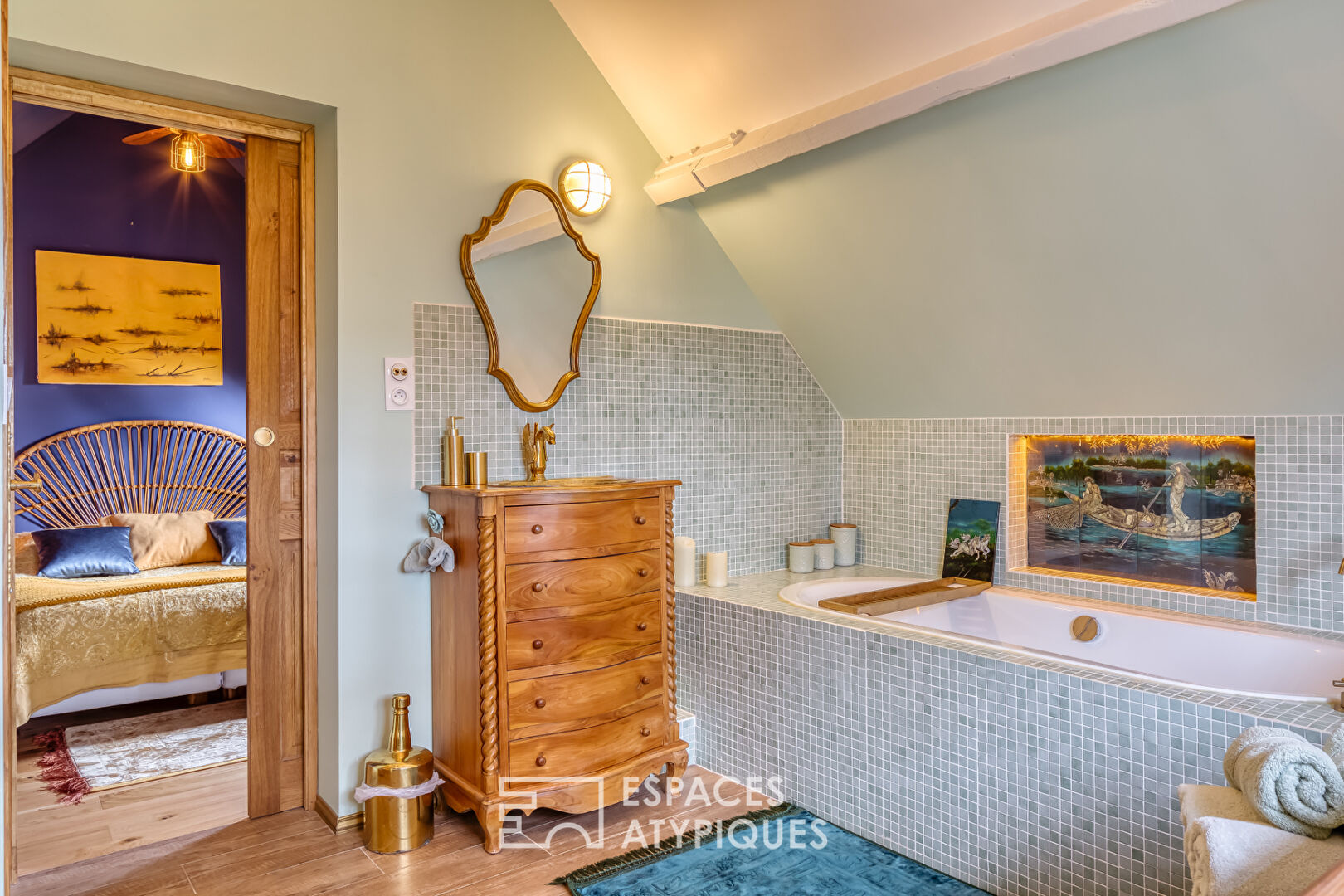 Longère de charme au coeur d&rsquo;un verger bucolique