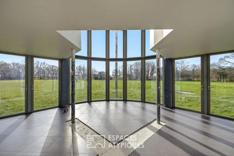 Signature architecturale rare au coeur de la nature