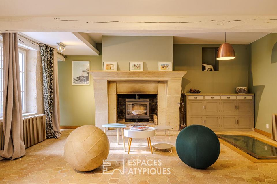 Ancien corps de ferme et pensionnat du XIXe