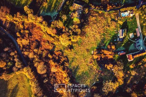 Terrain de 1500 m² constructible rare dans un environnement naturel privilégié