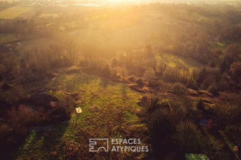 Terrain de 1500 m² constructible rare dans un environnement naturel privilégié