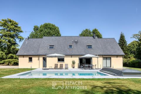 Maison contemporaine aux prestations haut de gamme