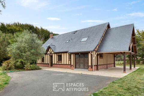 Maison de campagne dans un environnement bucolique