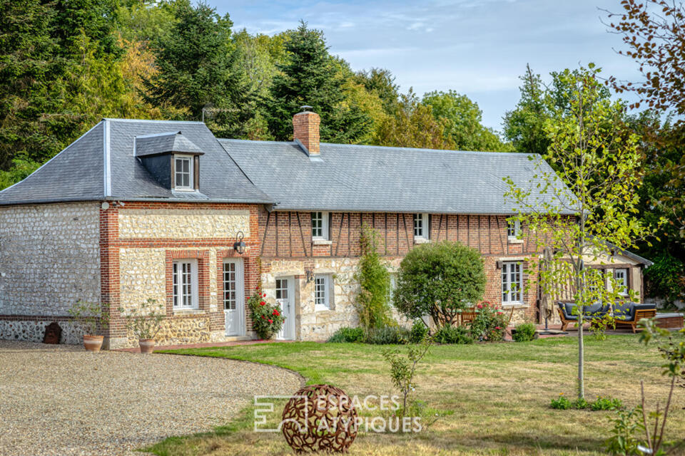 Maison de caractère dans un écrin de verdure