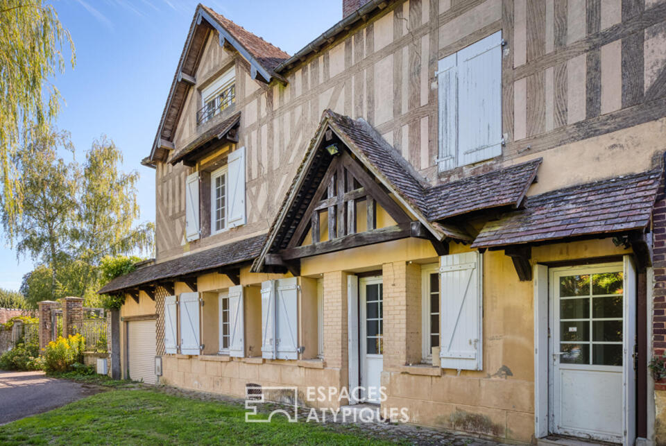 Maison de charme à rénover en centre village