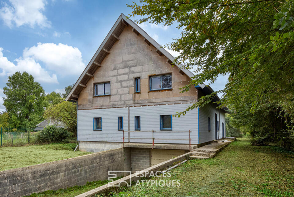 Maison en ossature bois : un refuge en devenir