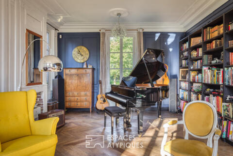Maison de maître avec jardin arboré en coeur de ville
