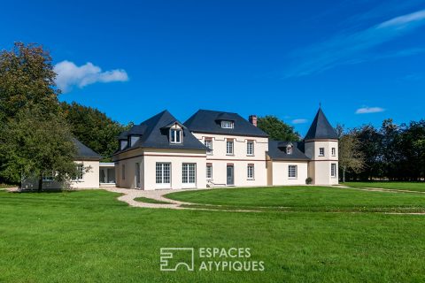 Family property in an equestrian environment