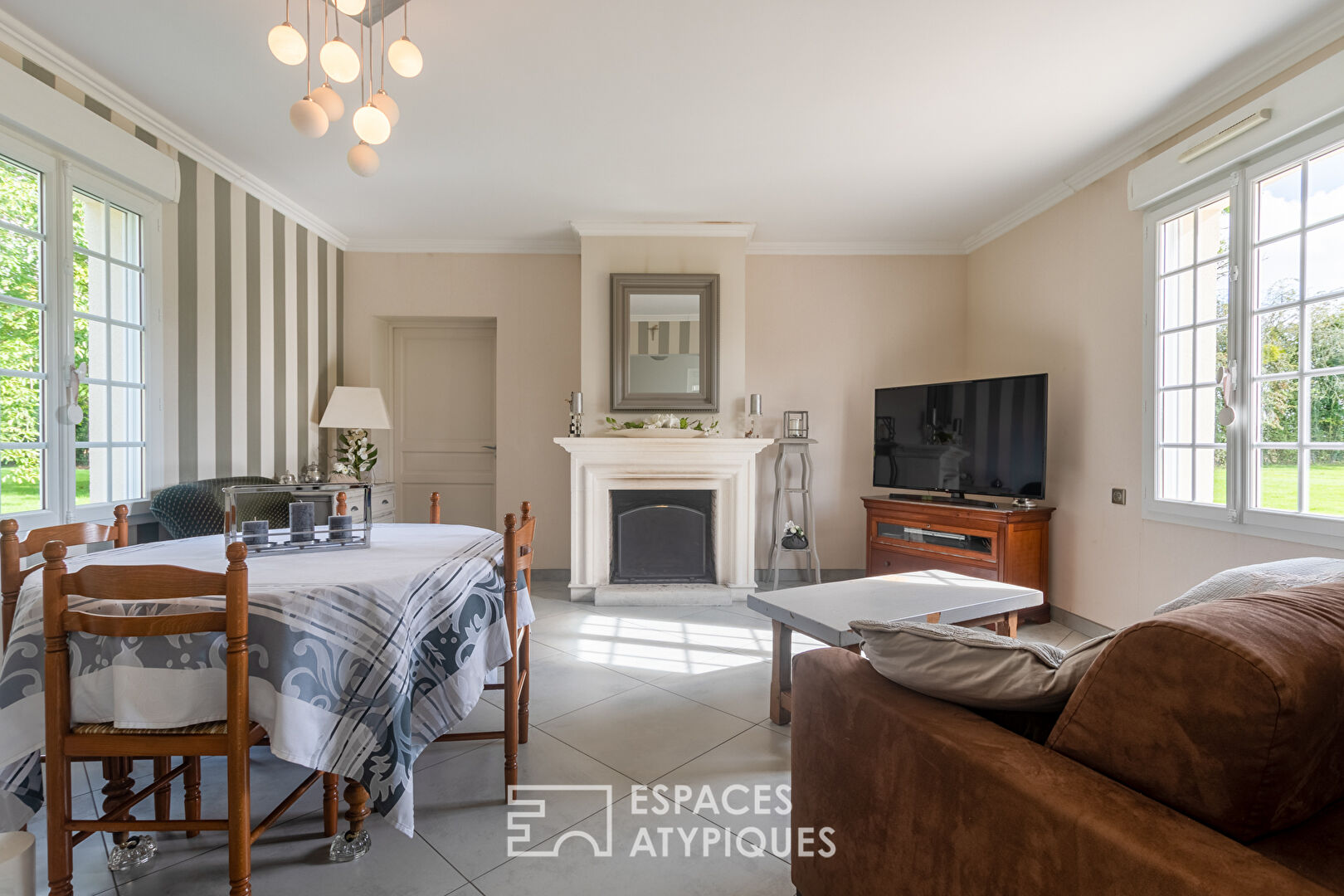 Family property in an equestrian environment