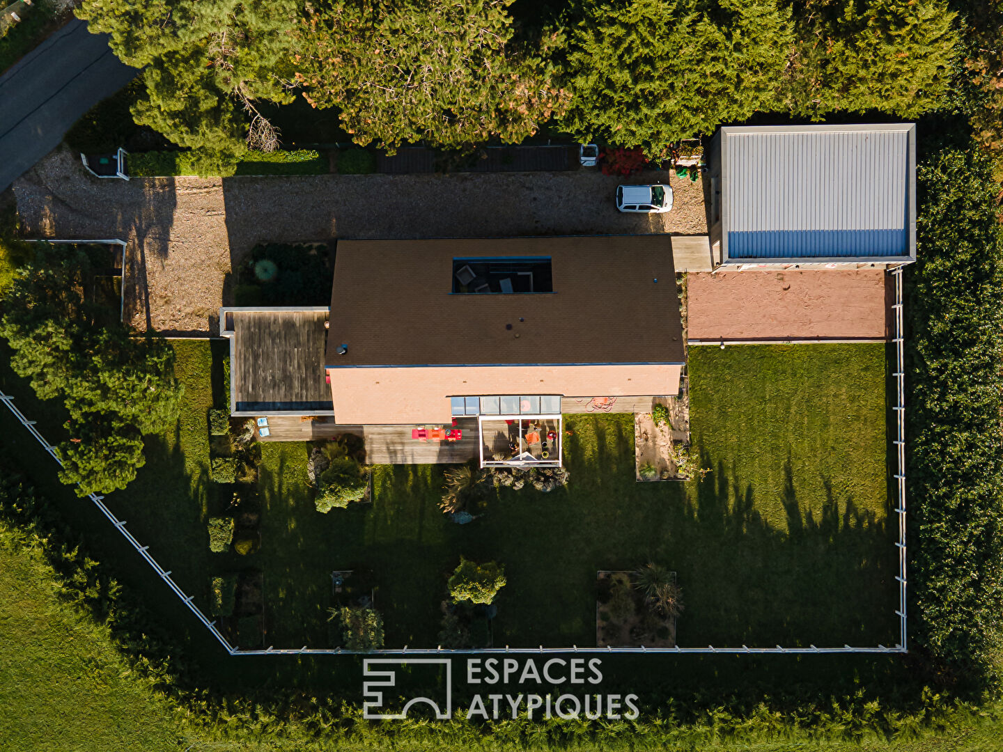 Maison d’architecte dans un village de charme