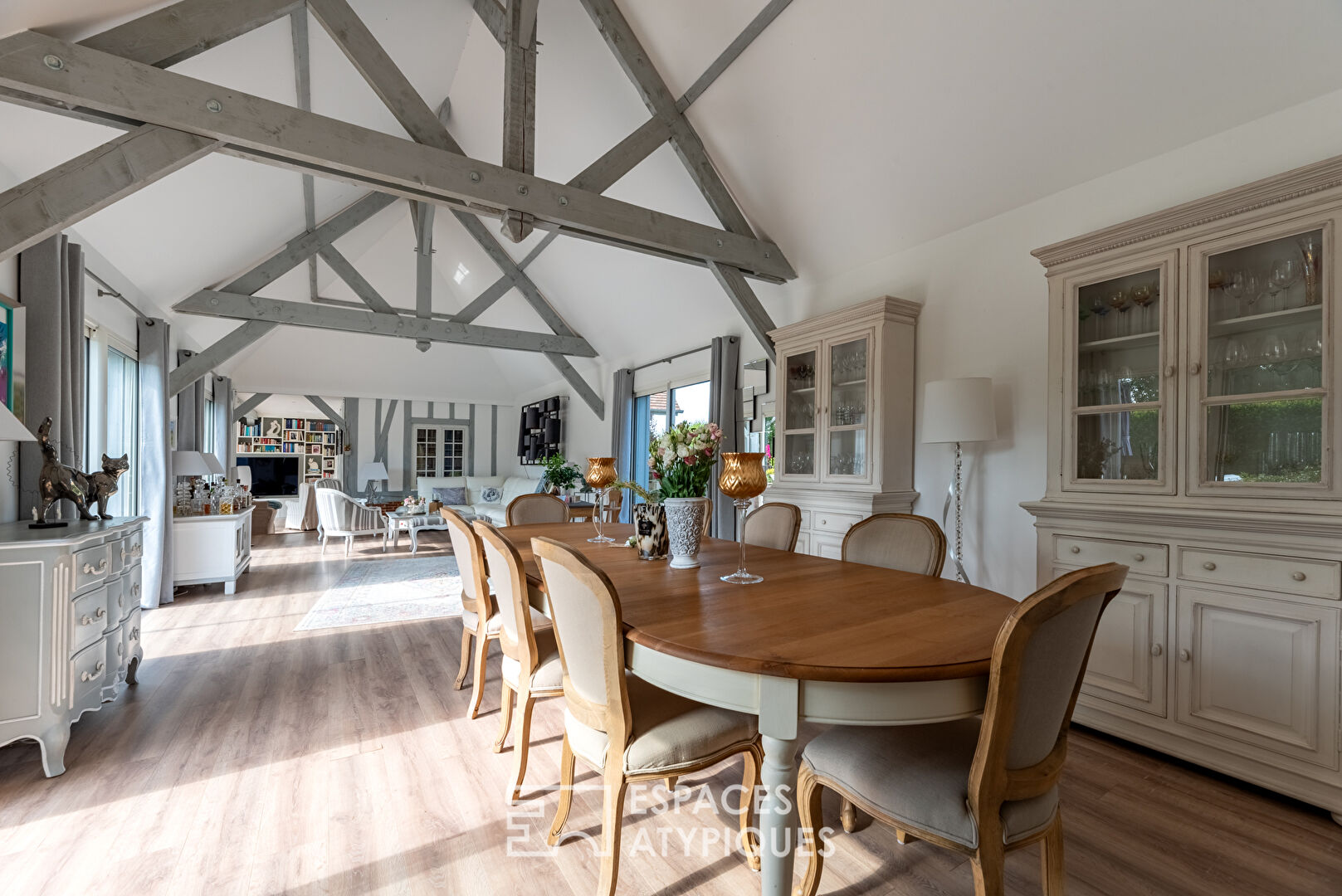 18th century manor house with a swimming pool in an enchanting setting