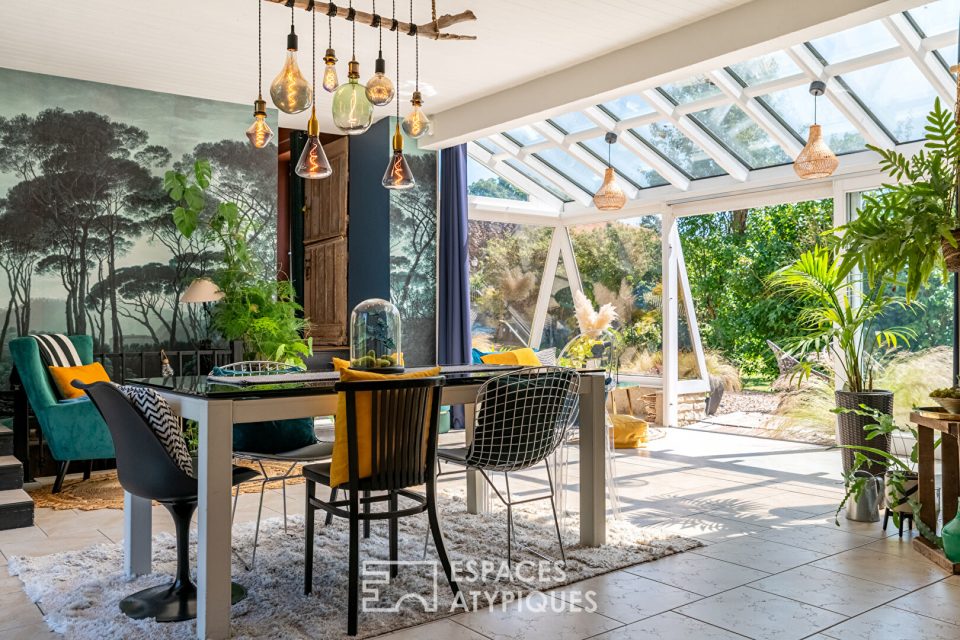 Ancien corps de ferme réhabilité avec piscine