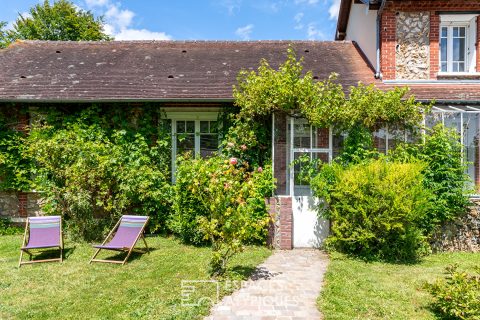Village house and its bucolic garden