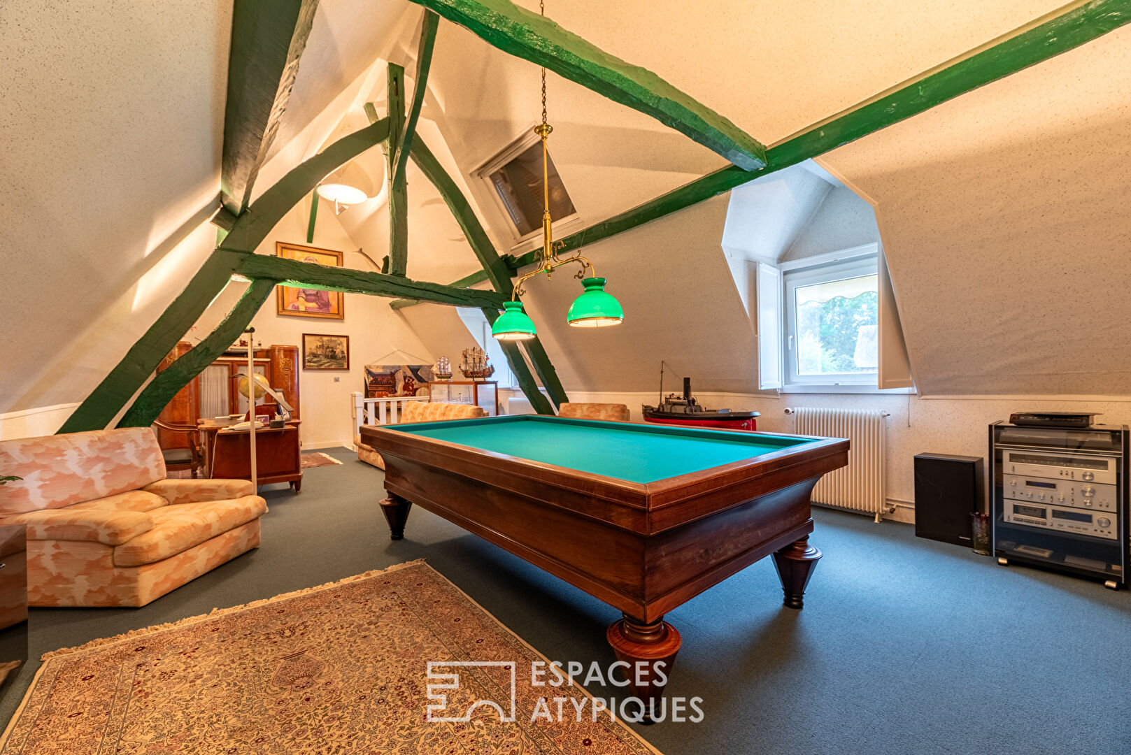 Longère avec maison d’amis dans un cadre historique