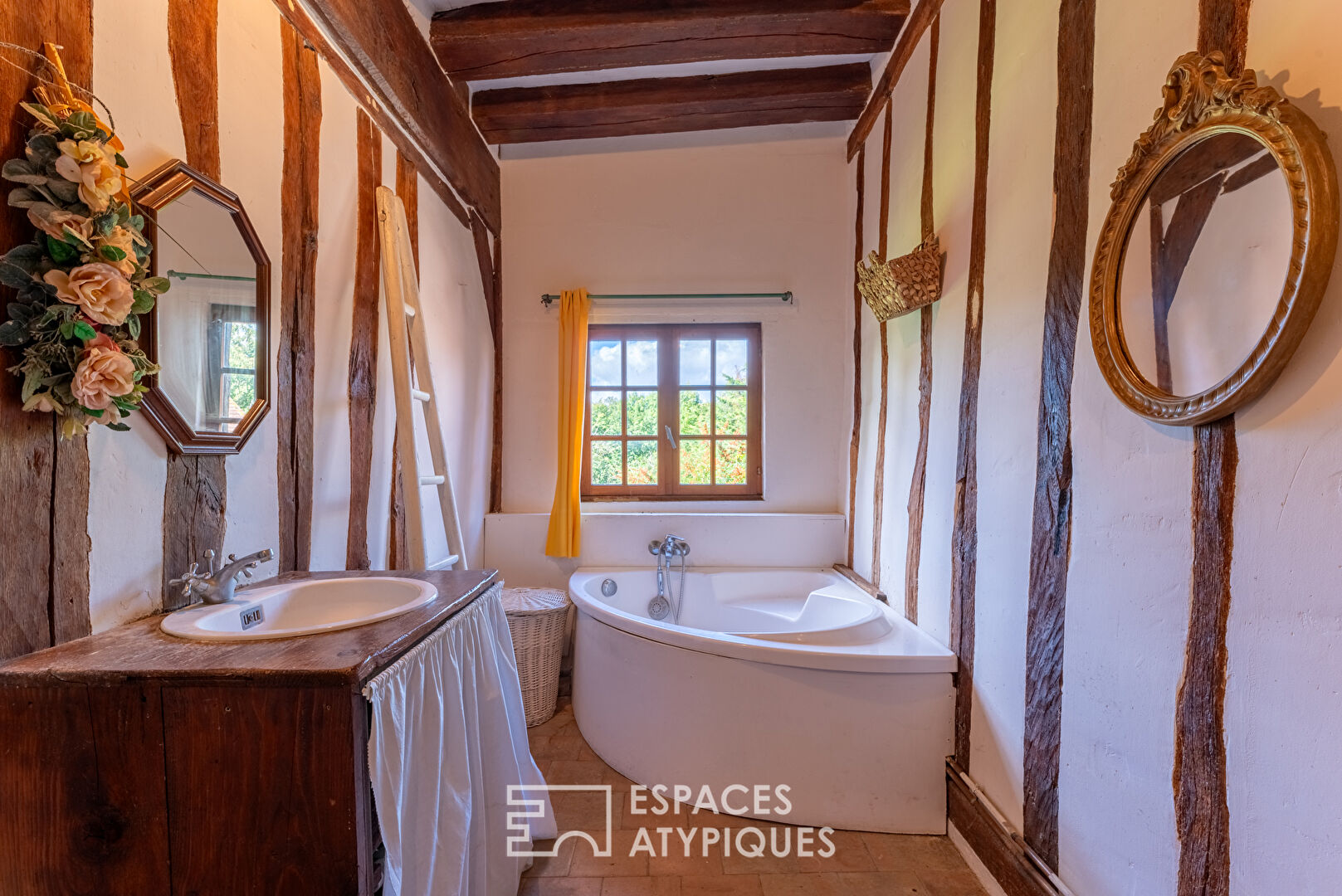 Norman feudal residence with farmhouse