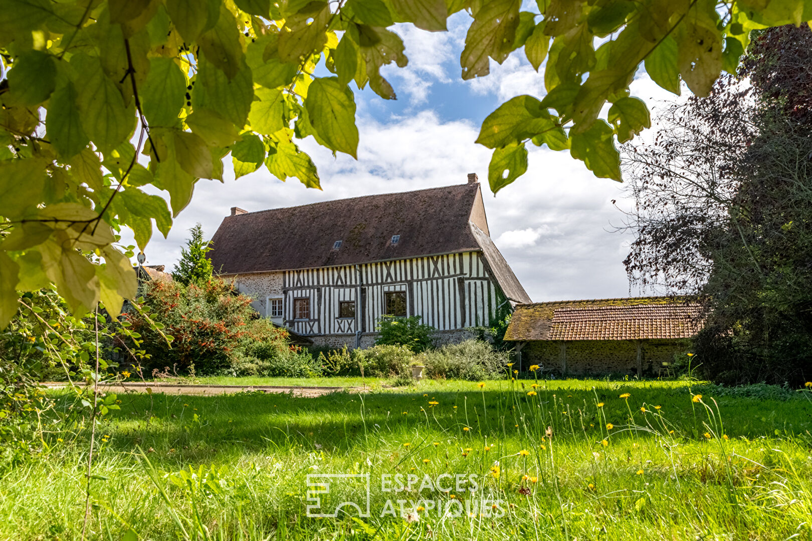 Norman feudal residence with farmhouse
