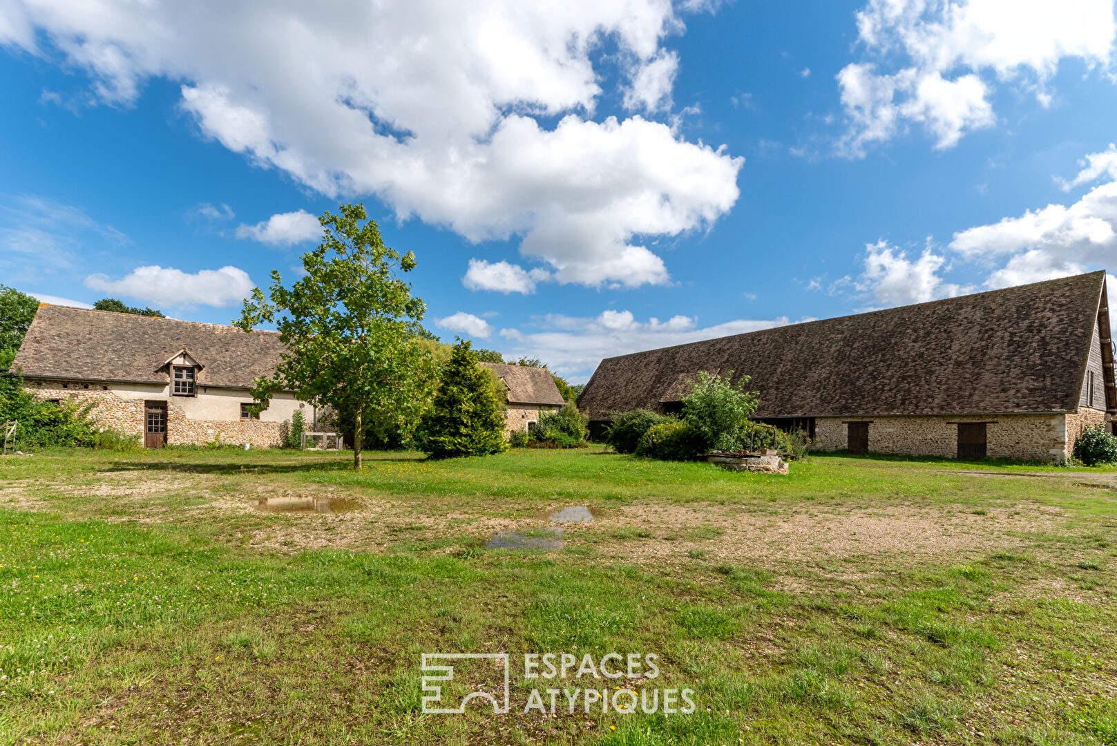 Norman feudal residence with farmhouse