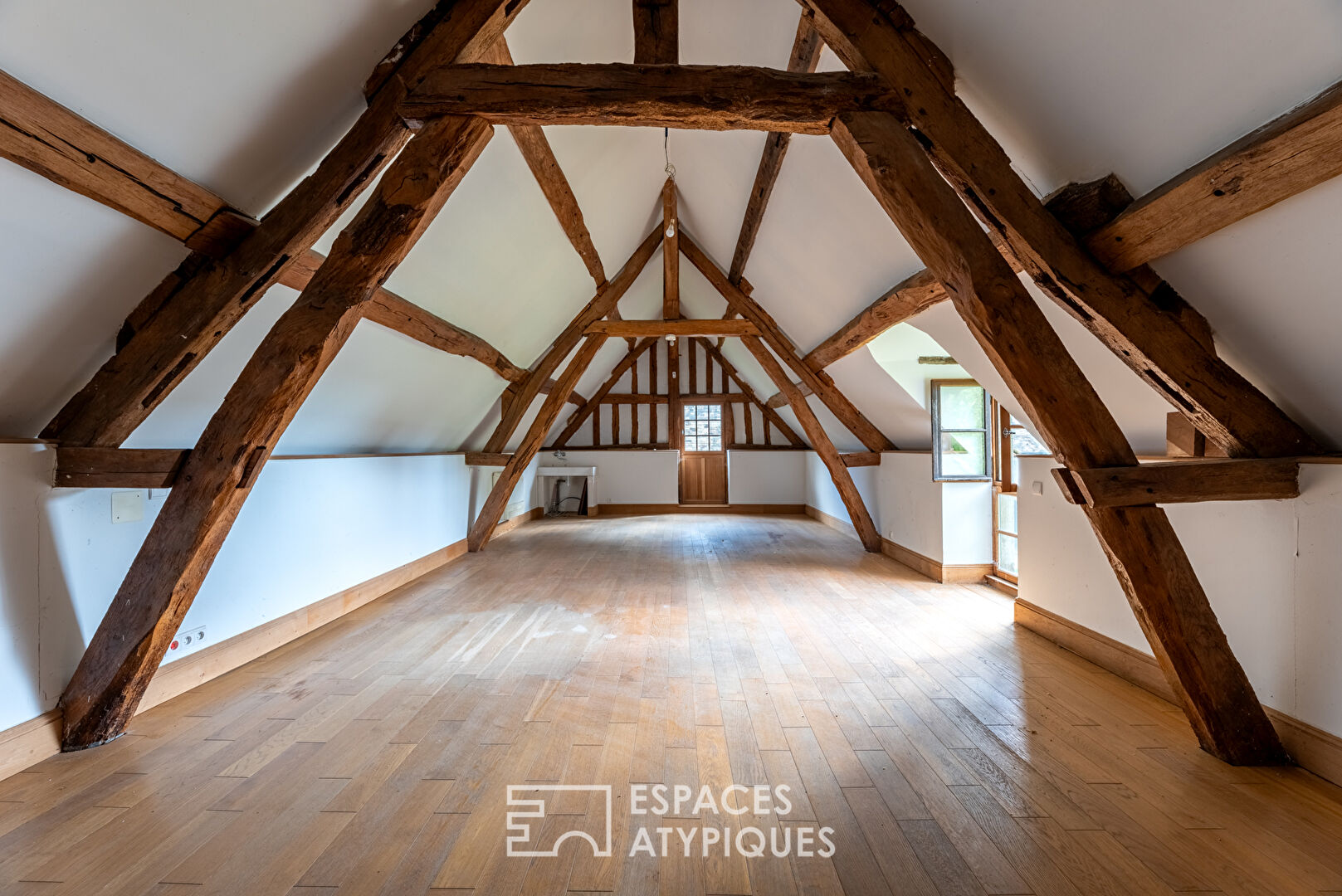 Norman feudal residence with farmhouse