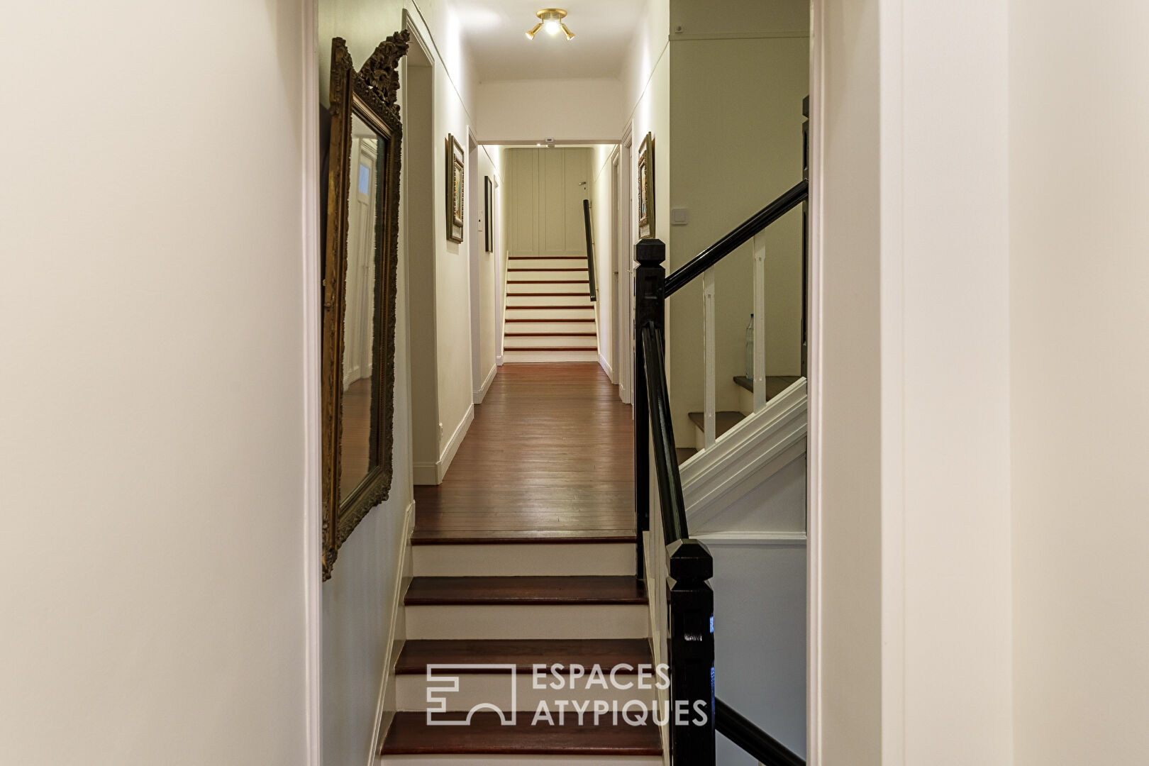 Luxury property on landscaped park